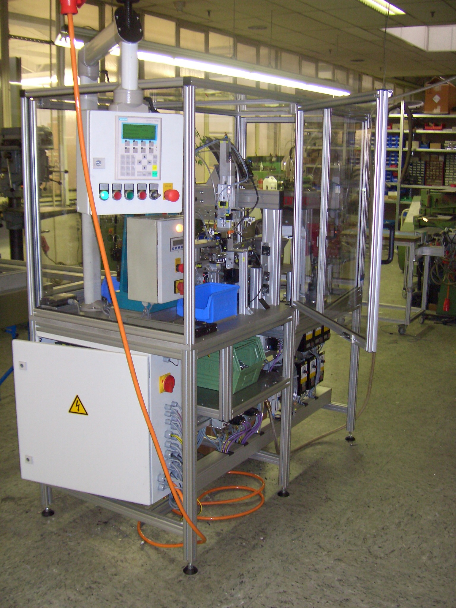 Ventilmontage Anlage