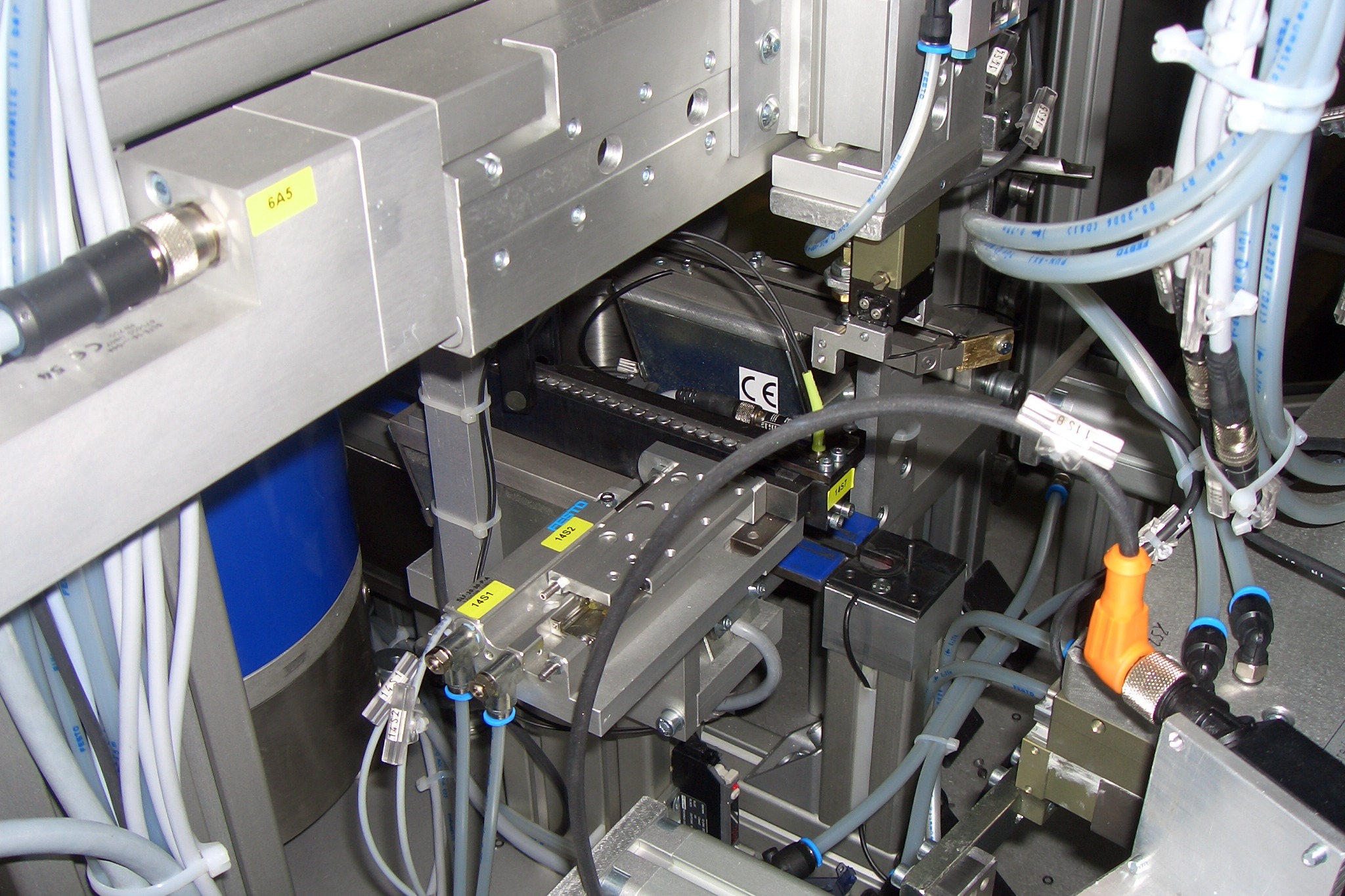 Ventilmontage Detailaufnahme